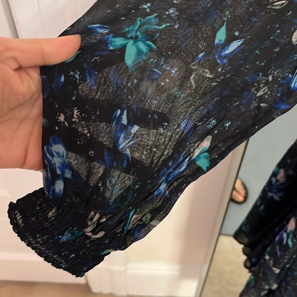 Anthropologie V-Neck Mini Dress - Picture 5 of 14